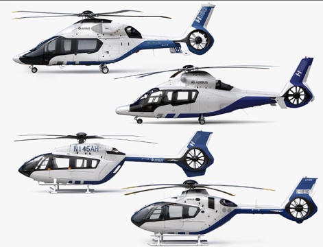  直升飞机 座舱 内部结构3d模型 