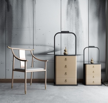  中式椅子 中式装饰柜3d模型 