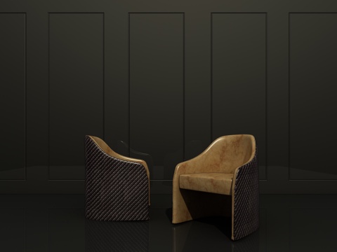  单椅 餐椅 沙发 椅子3d模型 