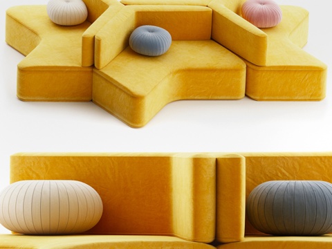  CROSS - 迪姆建筑设计沙发3d模型 