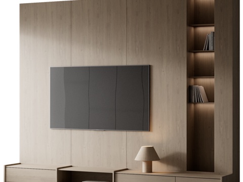  电视组合113d模型 