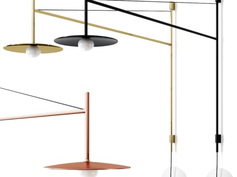  Vibia Tempo 5756 5757壁灯3d模型 