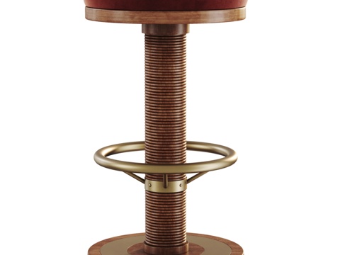  现代凳子3d模型 