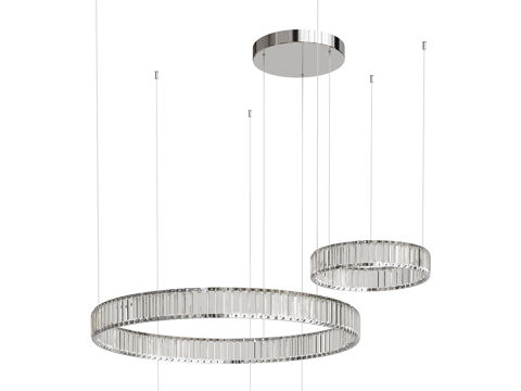  现代简约轻奢吊灯 吊灯 简约吊灯 餐厅吊灯 客厅吊灯 玻璃吊3d模型 