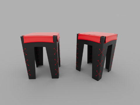  现代风格单人椅子3d模型 