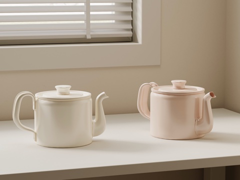 现代水壶茶壶su模型