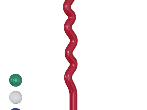  现代落地灯3d模型 