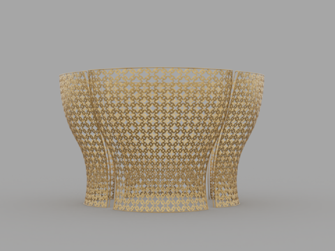  现代风格雕塑3d模型 