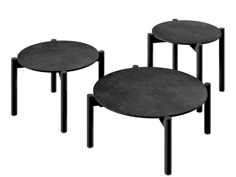  现代简约茶几 茶几 简约茶几 客厅茶几 黑色木纹茶几3d模型 