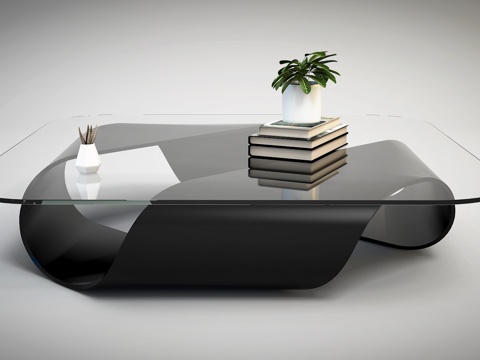  后现代茶几 摆件3d模型 