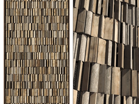  现代墙面3d模型 