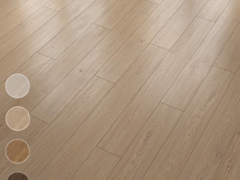  现代木地板3d模型 