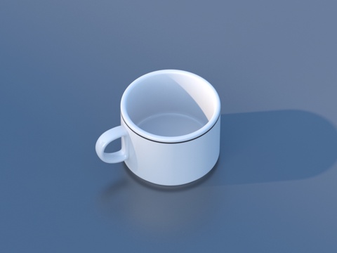  杯子 生活用品3d模型 