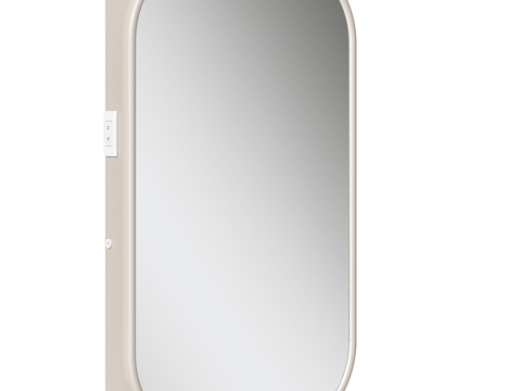  现代简约镜子 镜子 简约镜子 装饰镜子 方形镜子3d模型 