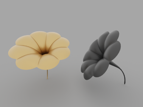  现代风格雕塑3d模型 