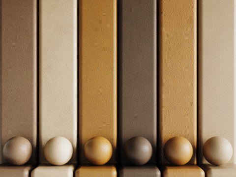 现代皮革 PBR皮革 人造皮su模型