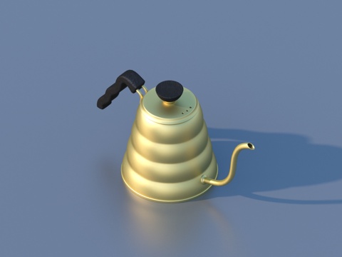  茶壶 厨房用品 生活用品3d模型 