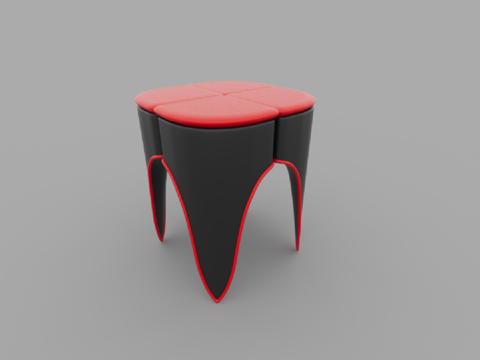  现代风格椅子3d模型 