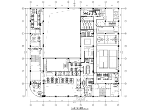 健身房 最新全套施工图合集cad施工图