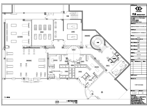 健身房 最新平面施工图合集cad施工图