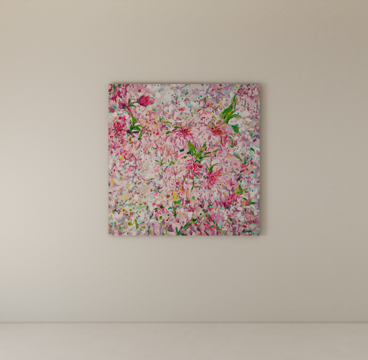  装饰画挂画su模型 