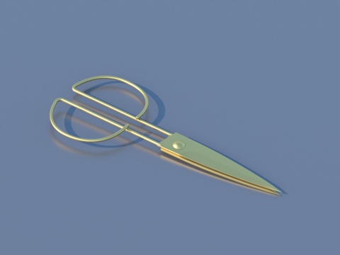  剪刀 工具 日常工具3d模型 