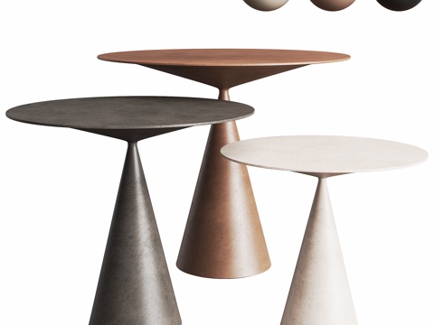  现代 边几 茶几 角几 异形咖啡桌  圆休闲几 方组合茶几3d模型 