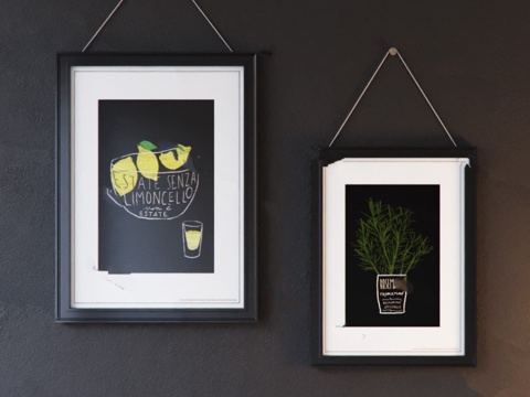  现代装饰画组合3d模型 