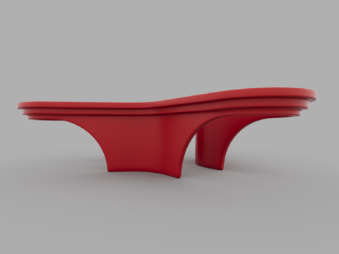  现代风格广场景观3d模型 