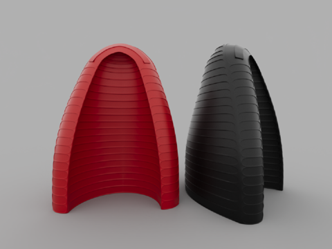  现代风格雕塑3d模型 