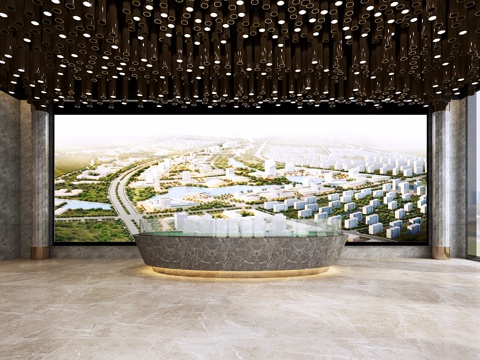  党史 大厅 前厅3d模型 