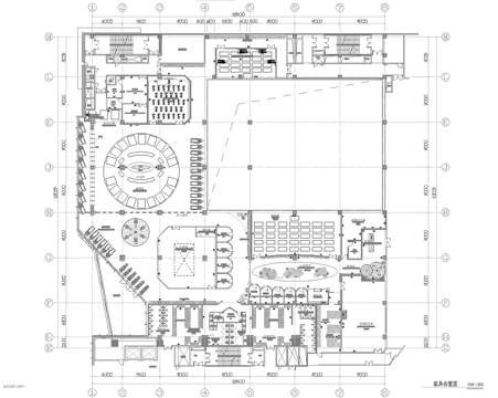 健身房 最新全套施工图合集cad施工图