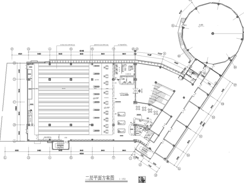 保龄球馆 最新全套施工图合集cad施工图