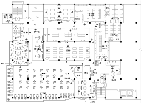 健身房 最新全套施工图合集cad施工图