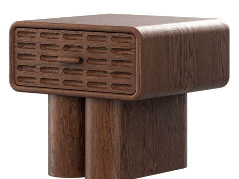  Stanley床头柜3d模型 