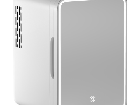  化妆品迷你冰箱3d模型 