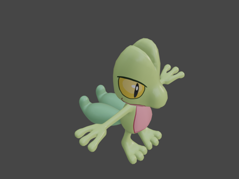  木守宫宝可梦3d模型 