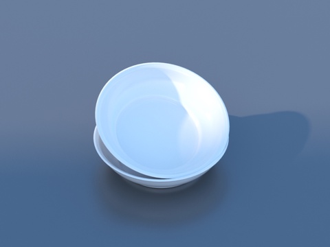  餐具 碗 厨房用具3d模型 