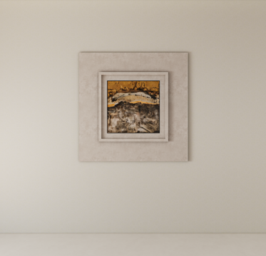 装饰画挂画su模型