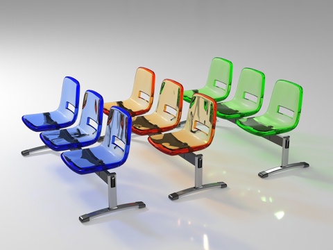  现代椅子3d模型 