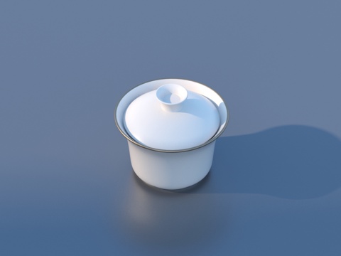  杯子 水杯 茶杯3d模型 