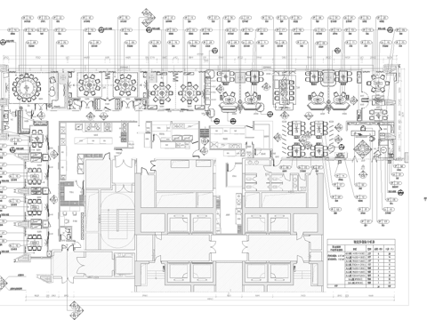 火锅店 串串店 最新全套施工图合集cad施工图
