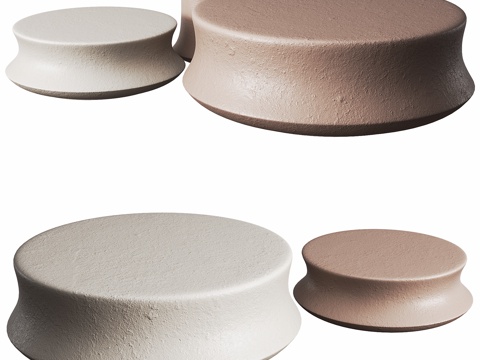  现代 客厅 茶几  异形咖啡桌 组合茶几3d模型 