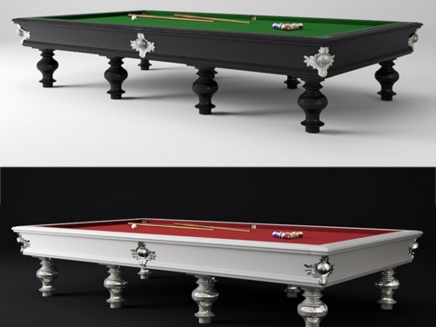  卡维奇独家台球3d模型 