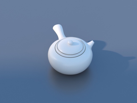  水壶 茶壶 茶具3d模型 