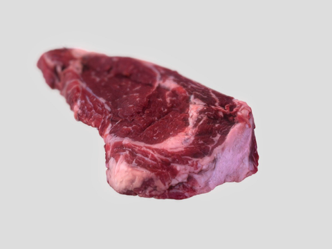  生牛排3d模型 