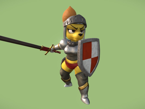  钢铁之心阿米莉亚3d模型 