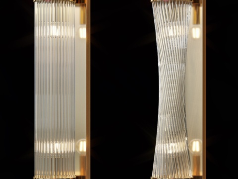  Alvilda壁灯3d模型 