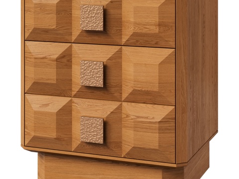  Soho Home马吕斯床头柜3d模型 