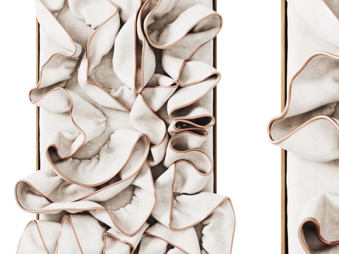  墙面装饰板3d模型 